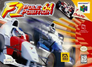 F1 Pole Position 64 (USA) (En,Fr,De) box cover front